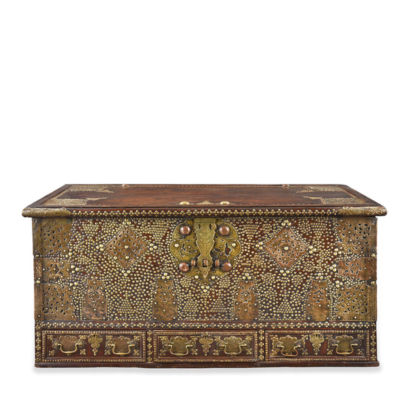 NATURA ＆ stockarts. - antique umber Half-Moon Antique Brass Umbrella Stand