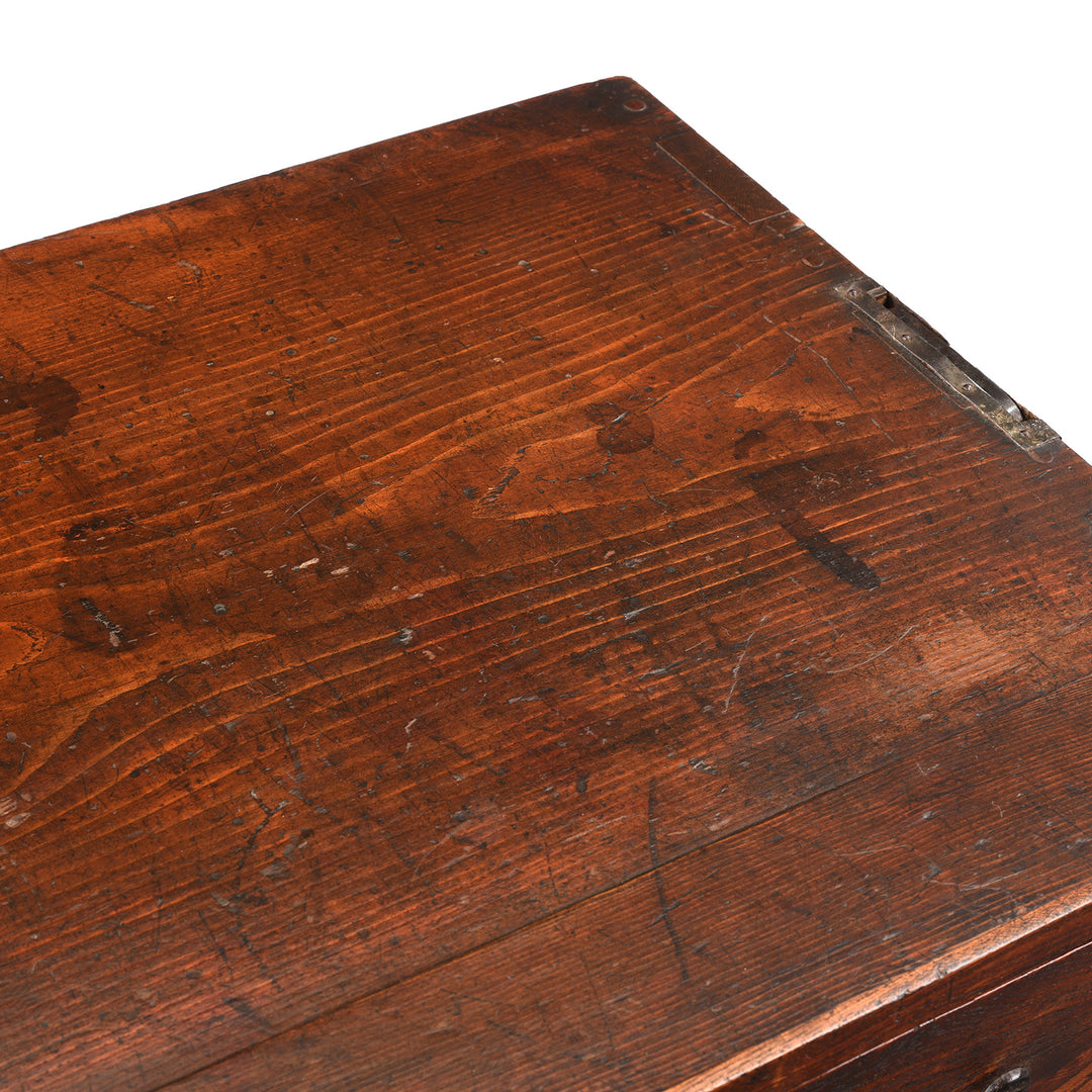 Detail From Antique Japanese Choba Dansu, Edo Period  | Indigo Antiques