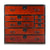 Red & Black Lacquer Japanese Isho Dansu - Taisho Era | Indigo Antiques