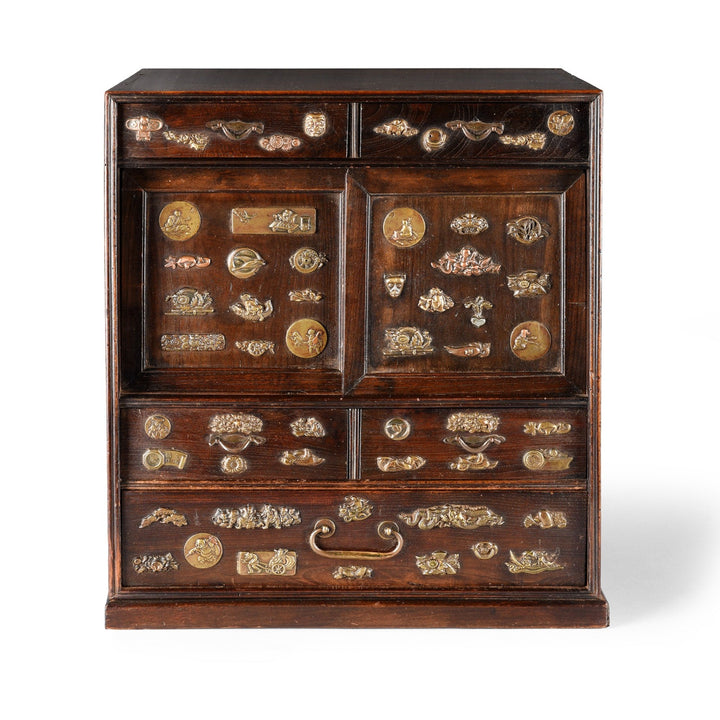 Antique Japanese Cha Dansu Tea Cabinet | Indigo Antiques
