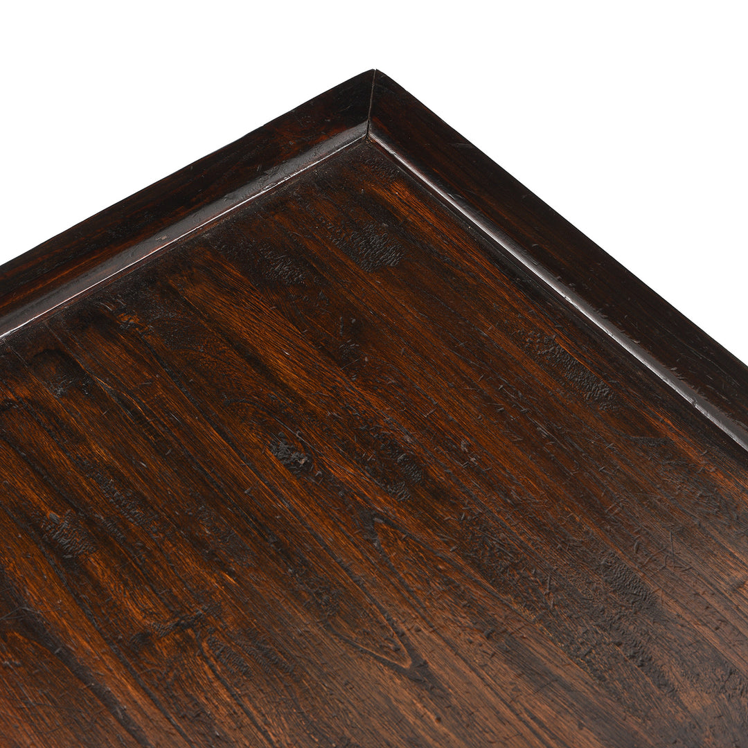 Detail From Surface Of Vintage Korean Morijang Side Cabinet  | Indigo Antiques