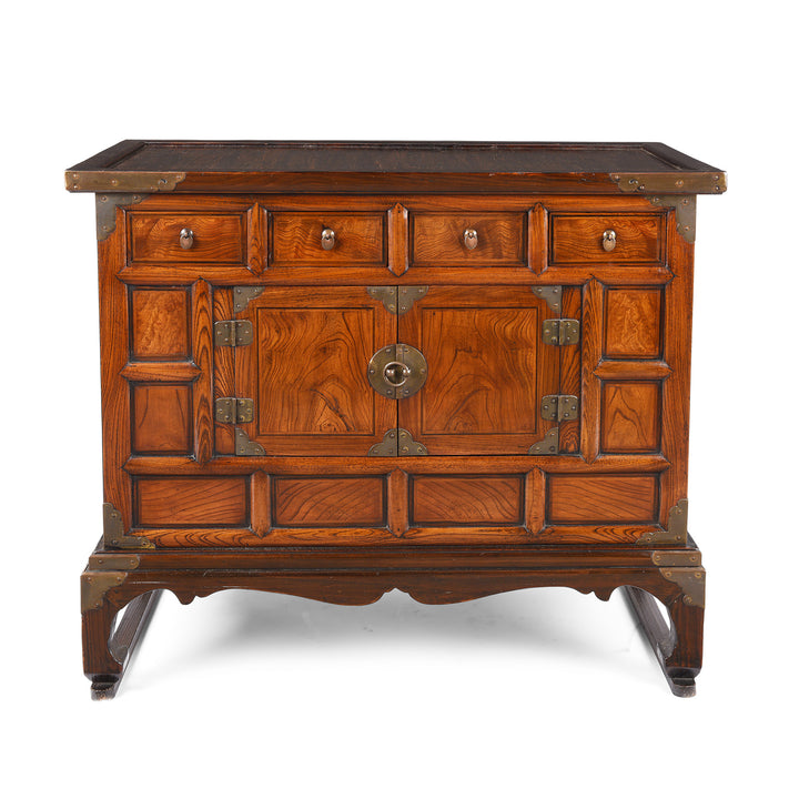 Vintage Korean Morijang Side Cabinet  | Indigo Antiques