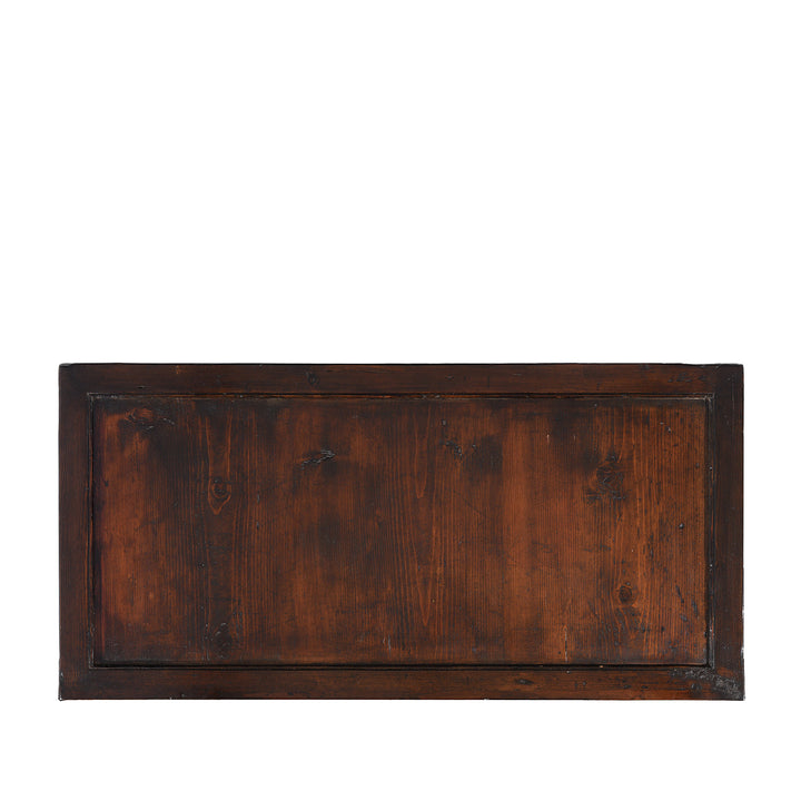 Top Down View Of Antique Korean Morijang Side Cabinet  | Indigo Antiques