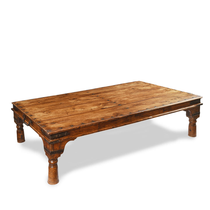 Antique Indian Takhat Coffee Table From Hyderabad | Indigo Antiques