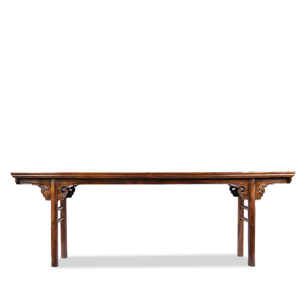 Other Side Of Antique Chinese Red Elm Altar Table From Jiangsu - 19th Century | Indigo Antiques