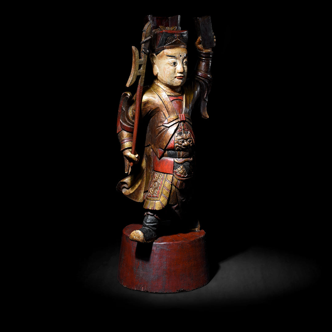 Antique Chinese Ancestor Figure | Indigo Antiques
