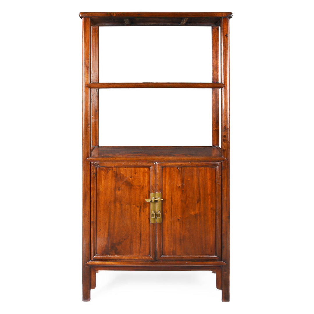 Antique Chinese Walnut Shelf | Indigo Antiques