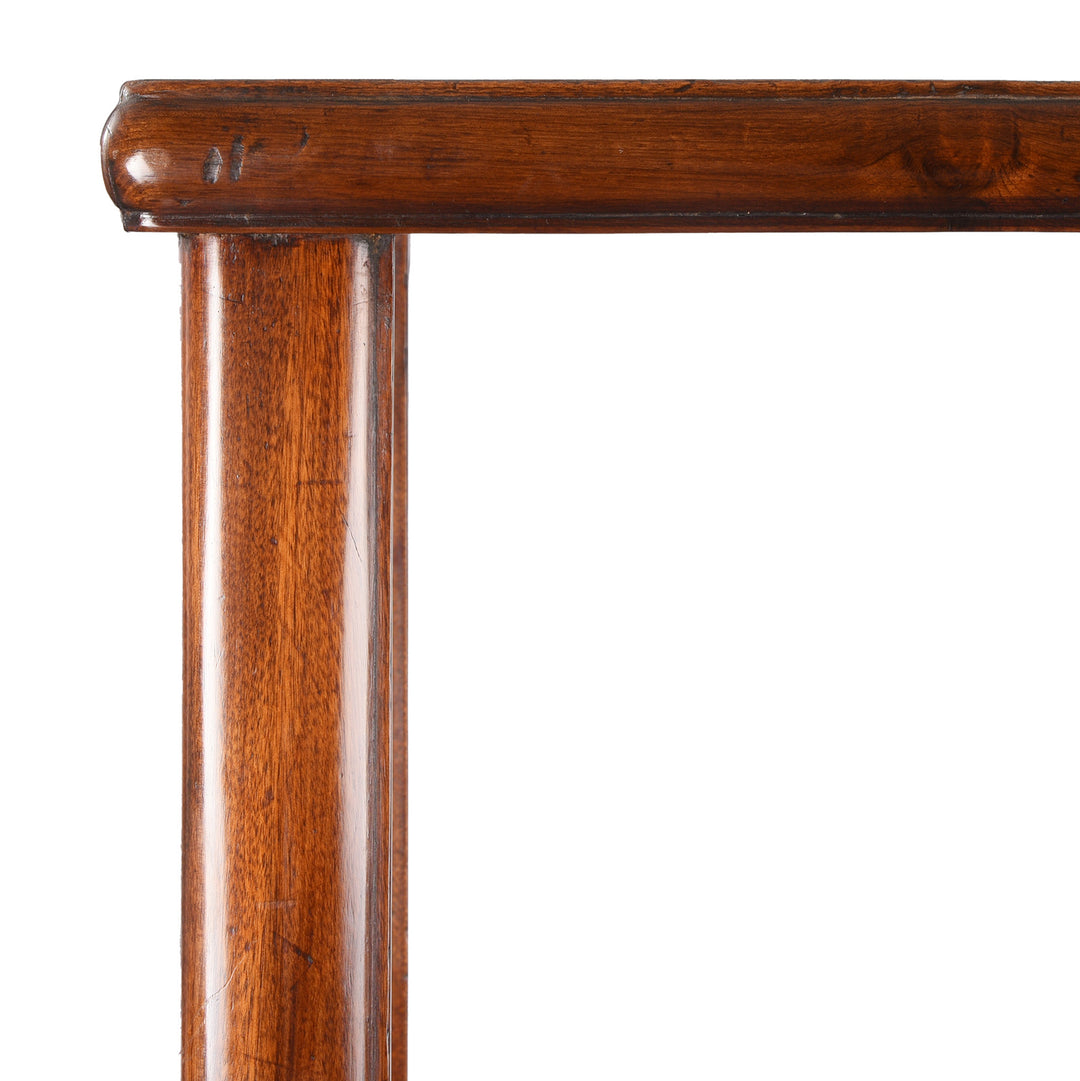 Corner Detail From Antique Chinese Walnut Shelf | Indigo Antiques