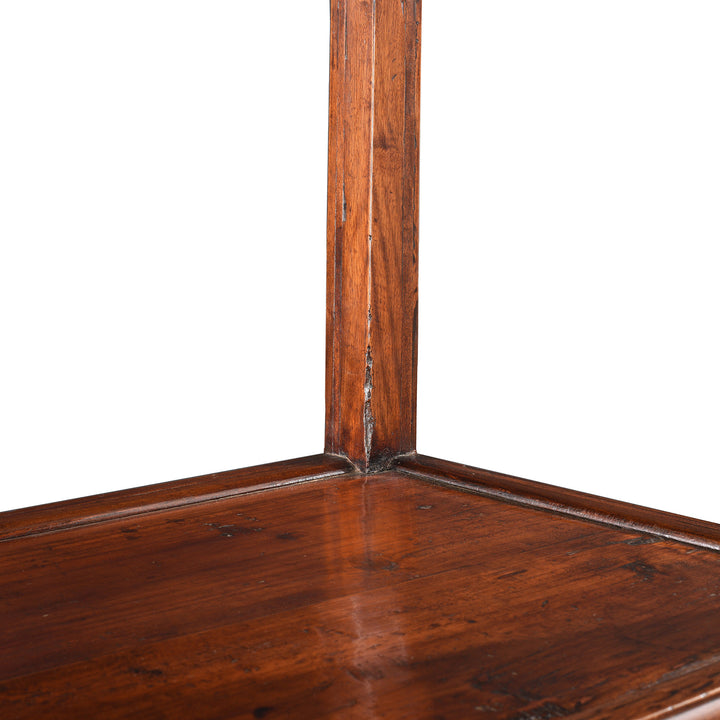 Shelf Detail From Antique Chinese Walnut Shelf | Indigo Antiques