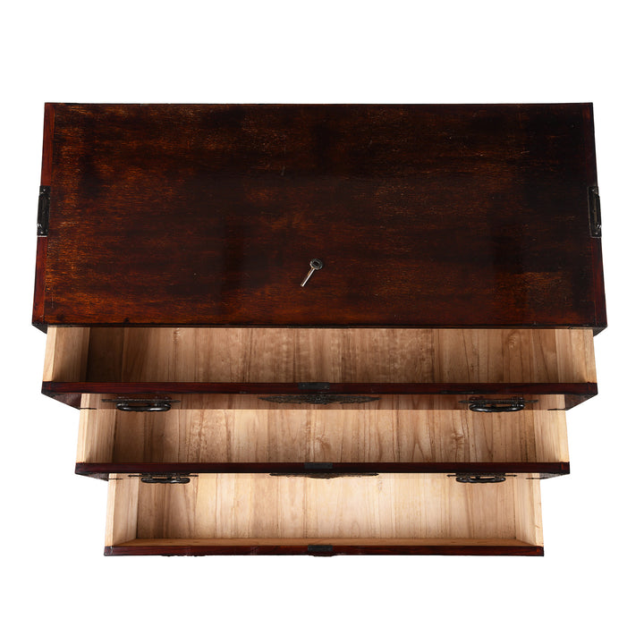 Japanese showa era tansu chest