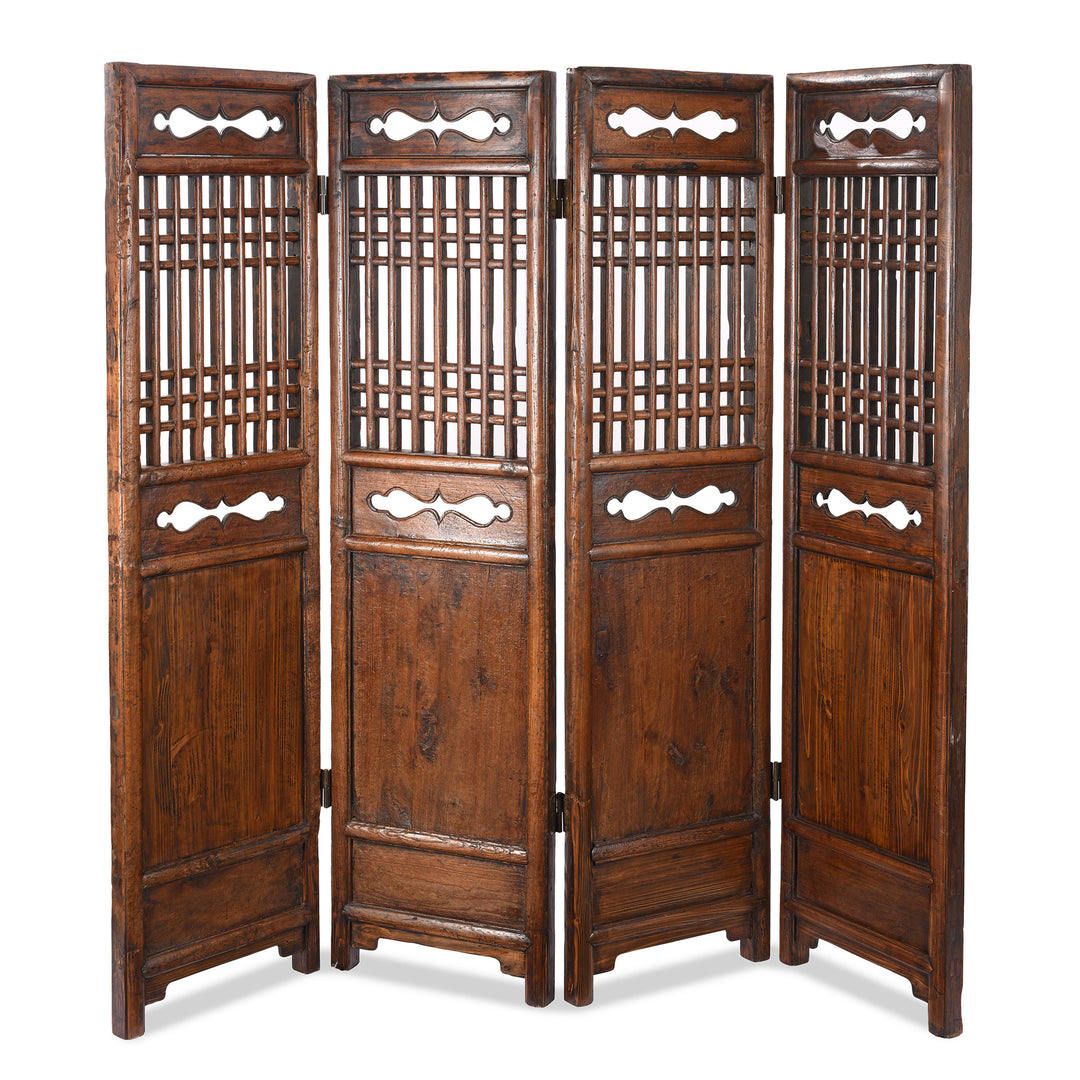 Hinged Chinese Lattice Screens | Indigo Antiques