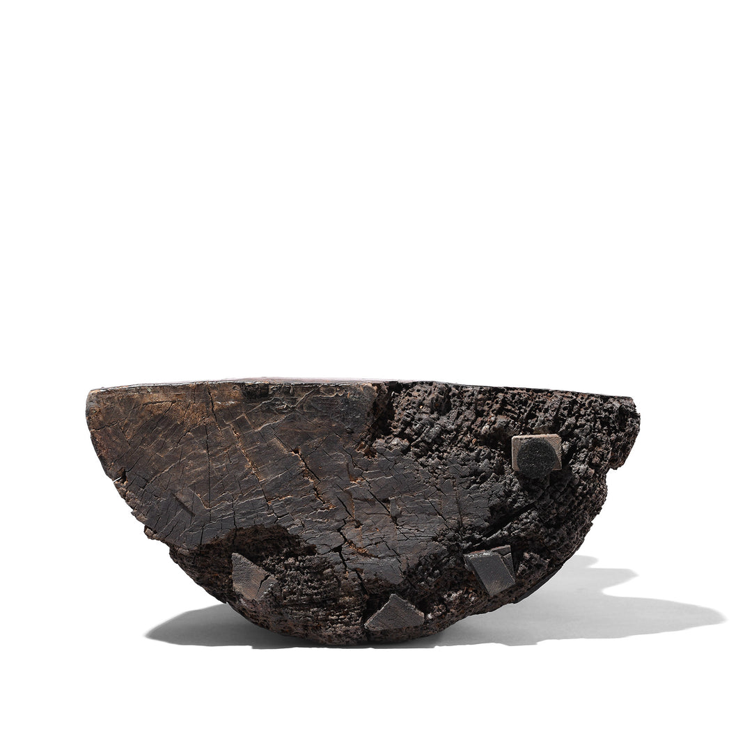 Underside Of Antique Gilt Wood Burmese Shan Buddha Statue | Indigo Antiques