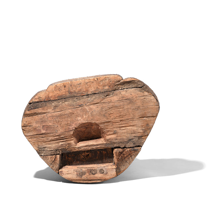 Gilded Teak Burmese Sitting Buddha from Mandalay - 19th Century