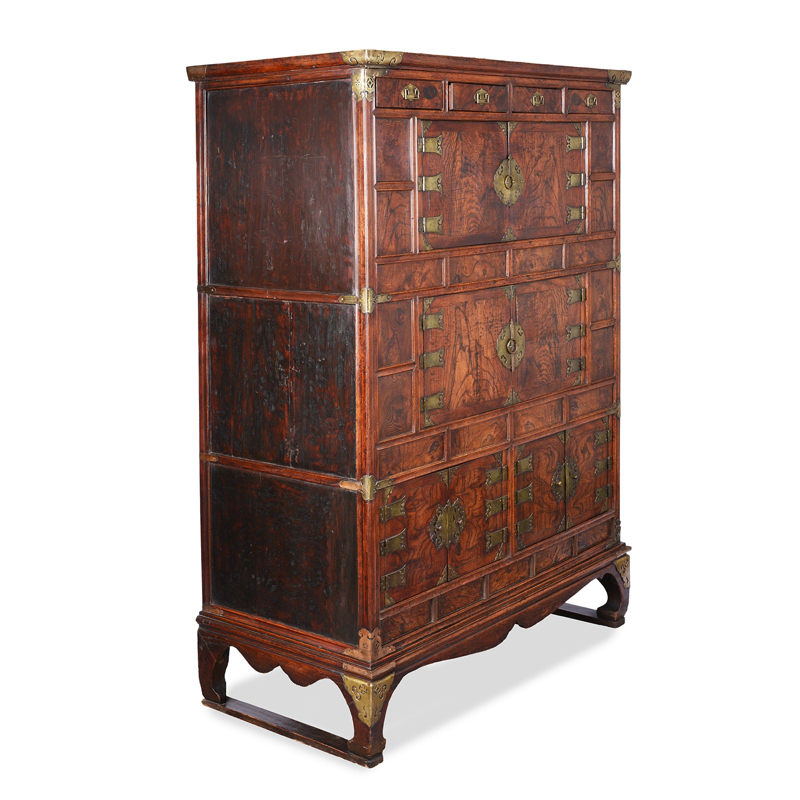 Chinese Burr Camphor Chest From Tianjin - 19th Century Chinese Burr Camphor Chest From Tianjin - 19th Century
