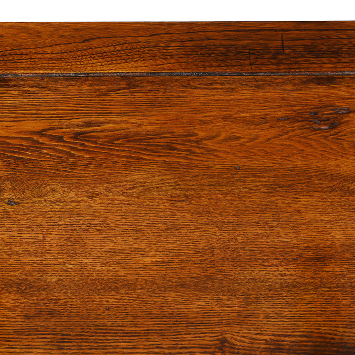 Grain Detail From Antique Elm Chinese Sideboard From Peking | Indigo Antiques