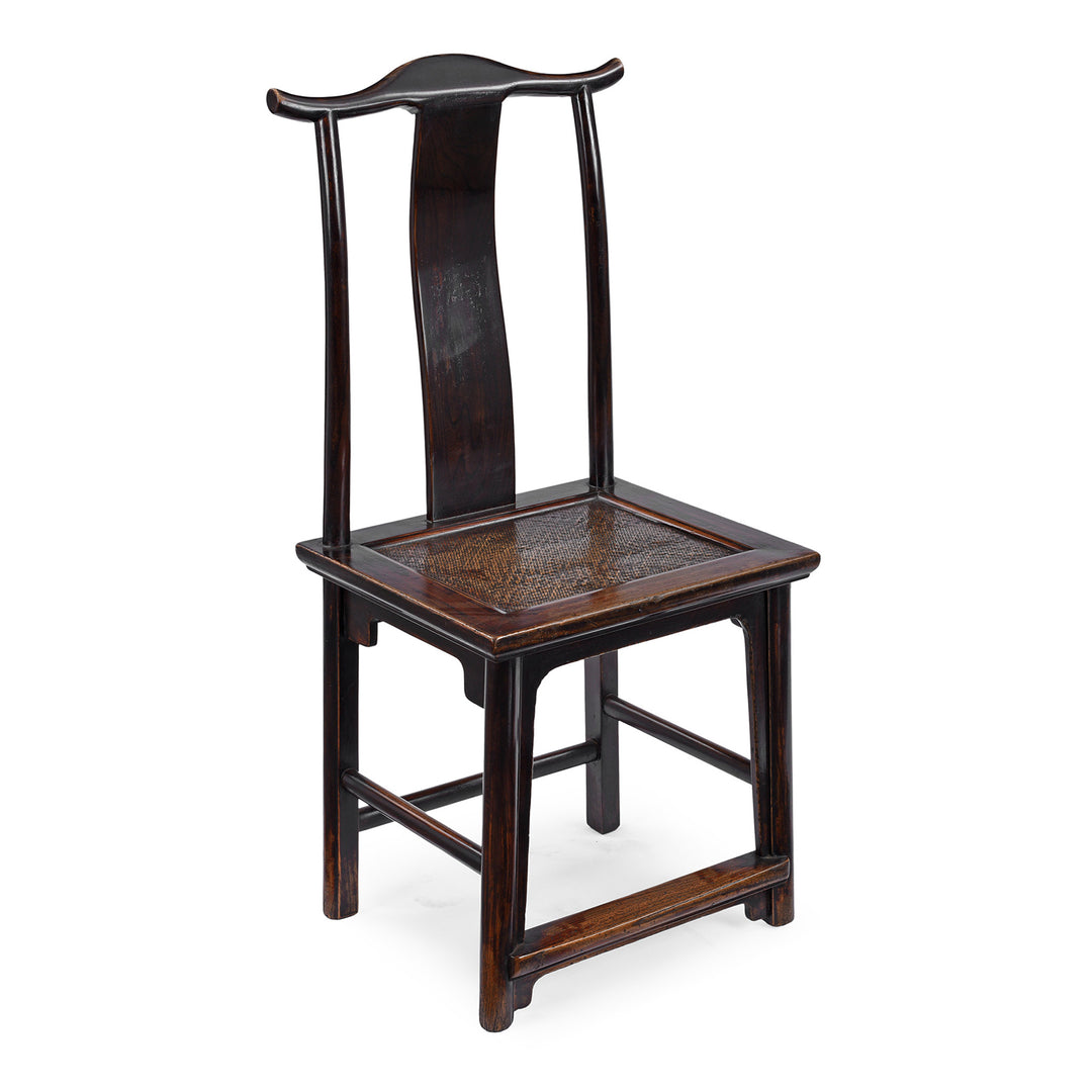 Angled VIew Of Reproduction Chinese Hat Chair | Indigo Antiques