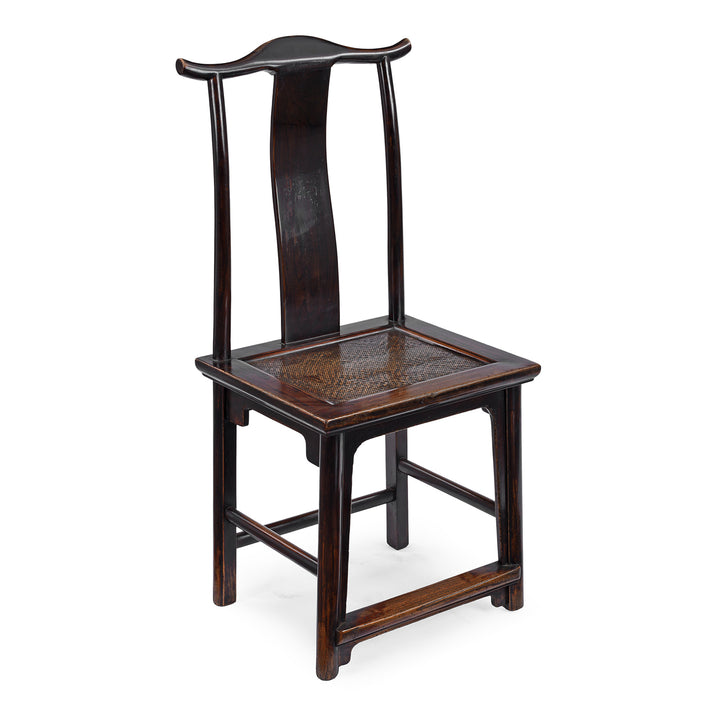 Angled VIew Of Reproduction Chinese Hat Chair | Indigo Antiques