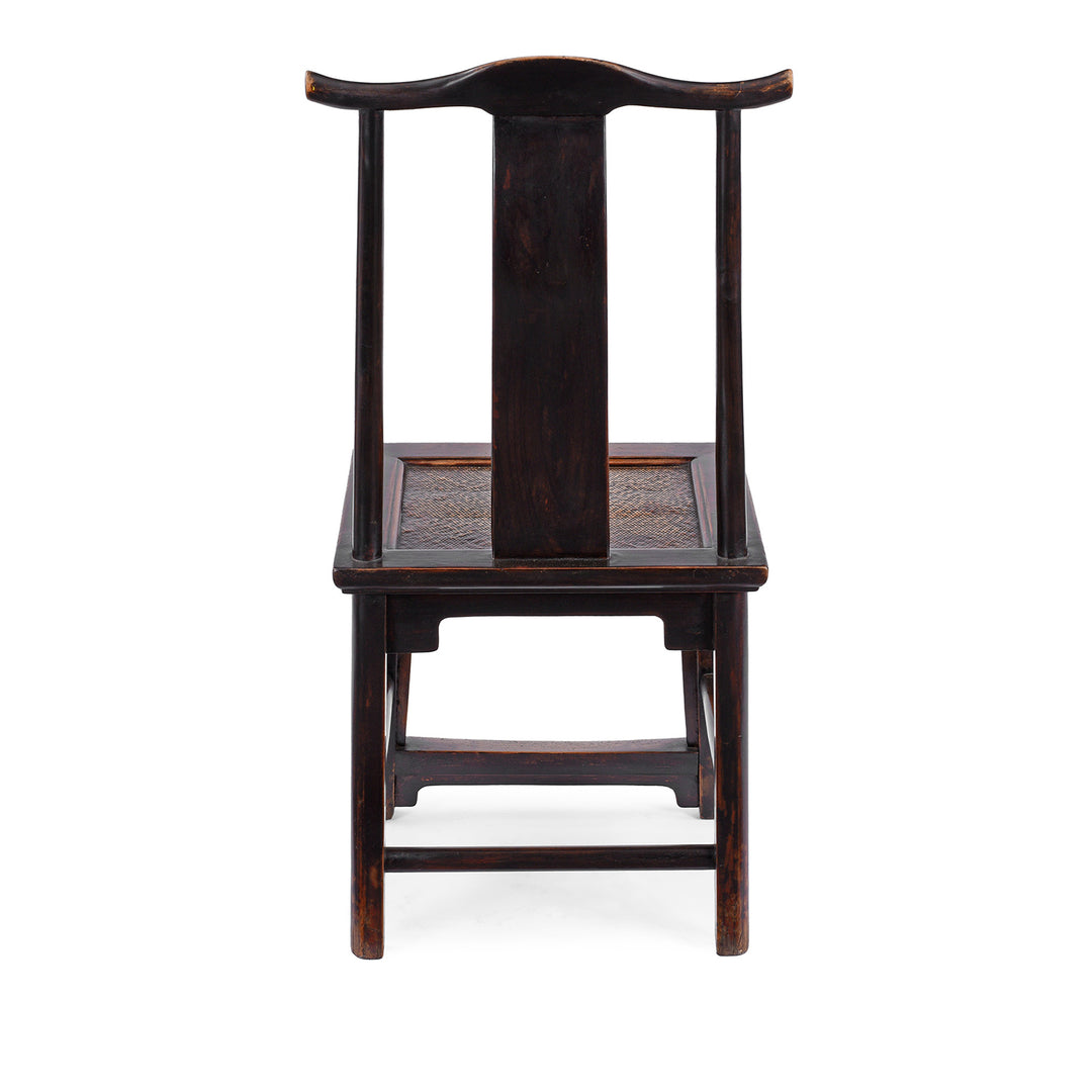 Back Of  Reproduction Chinese Hat Chair | Indigo Antiques