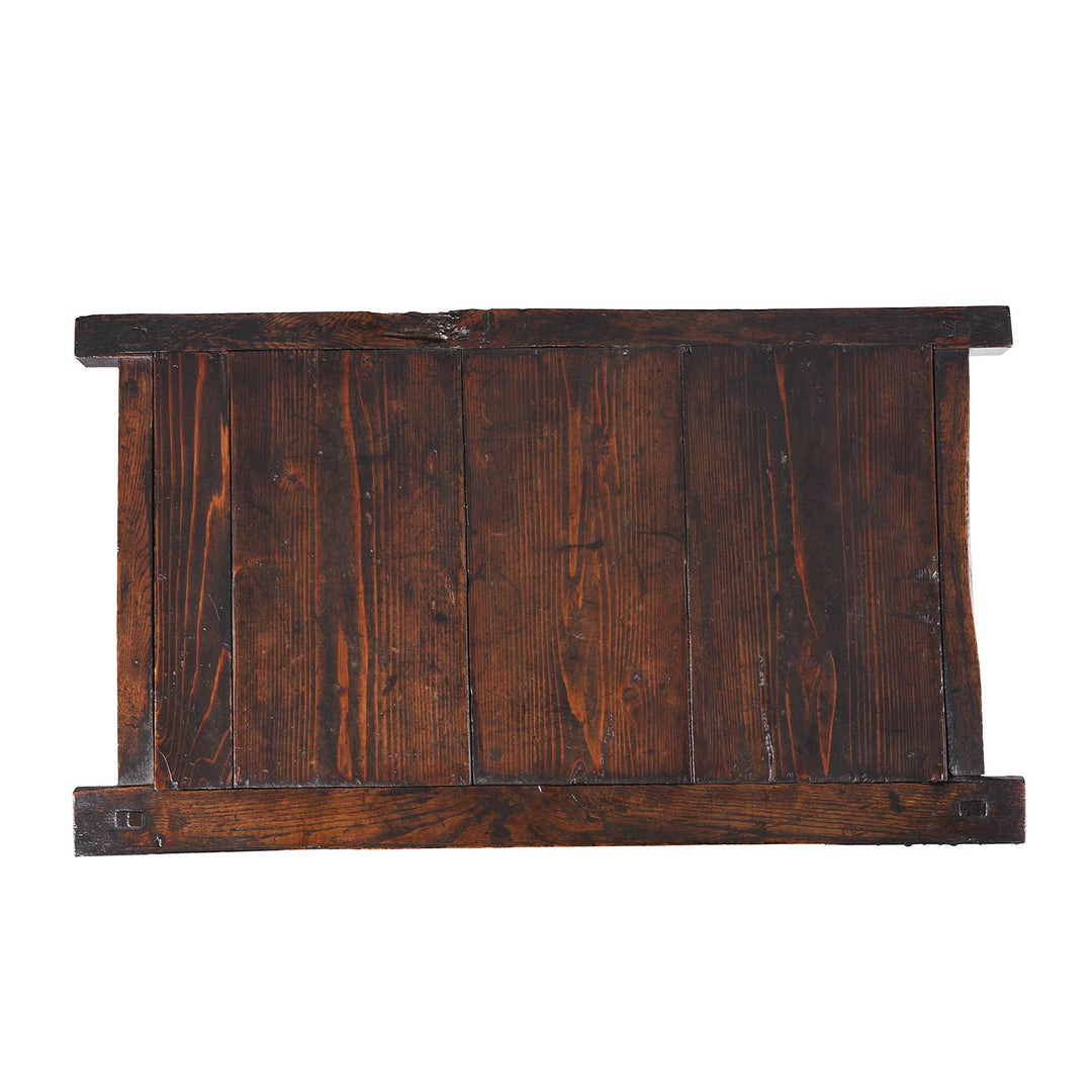 Top Down View Of Antique Japanese Kuruma Dansu | Indigo Antiques