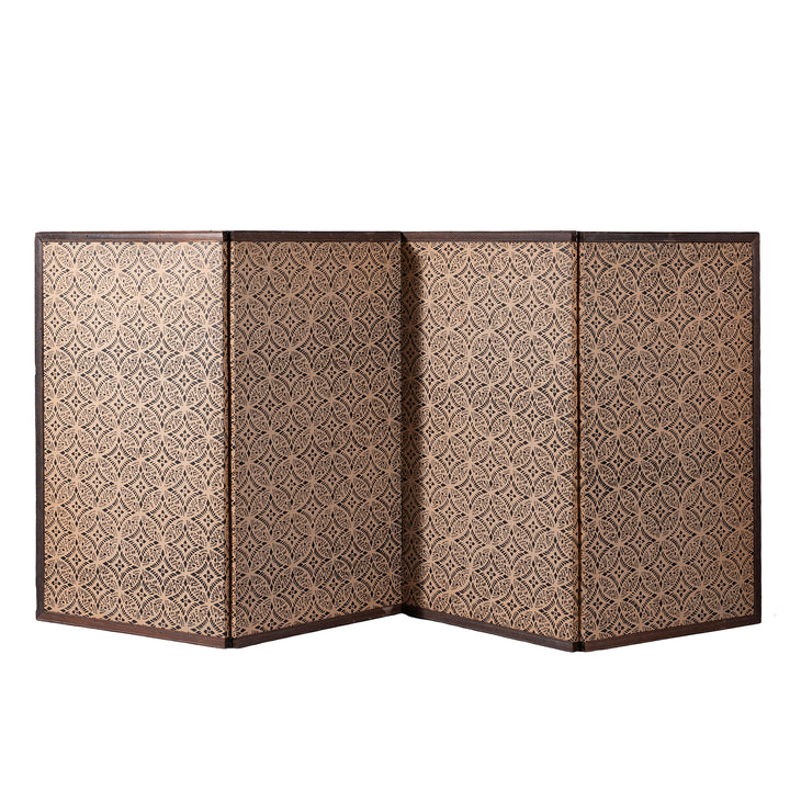 Reverse View Of Silver Leaf Rinpa Style Japanese Byobu Screen With Willow Tree And Mandarin Ducks Edo Period Circa 1850