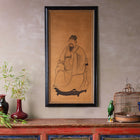 Ancestor Painting of a Male Official - Watercolour on Silk - 19th Century
