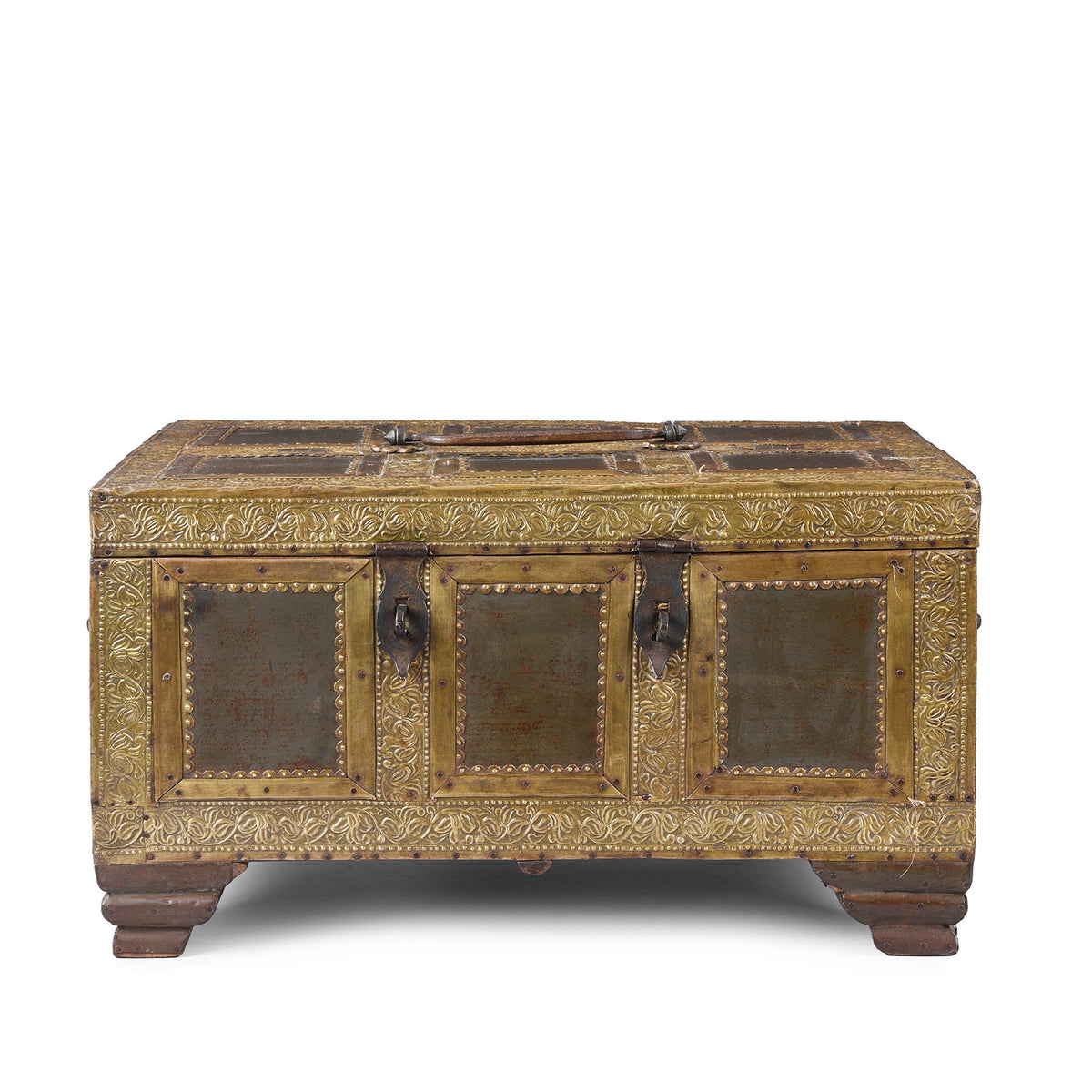 Antique Indian Shekhawati Trousseau Box | Indigo Antiques