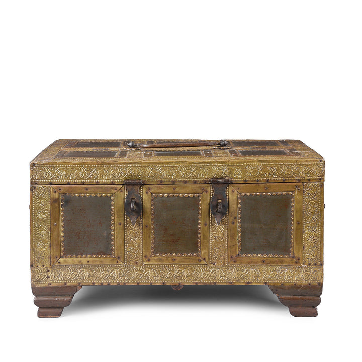 Antique Indian Shekhawati Trousseau Box | Indigo Antiques