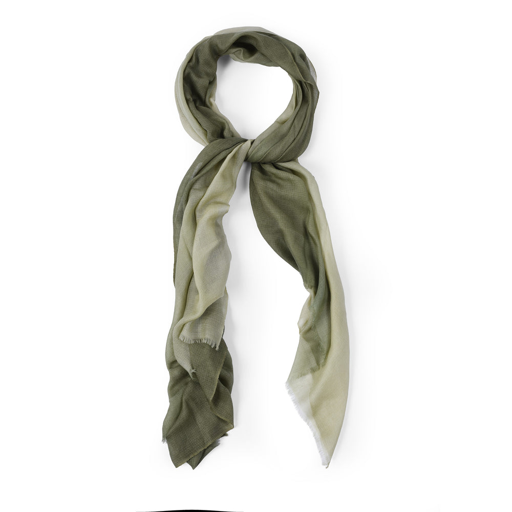 Handmade Spring Green Shawl – 100% Cashmere from Nepal