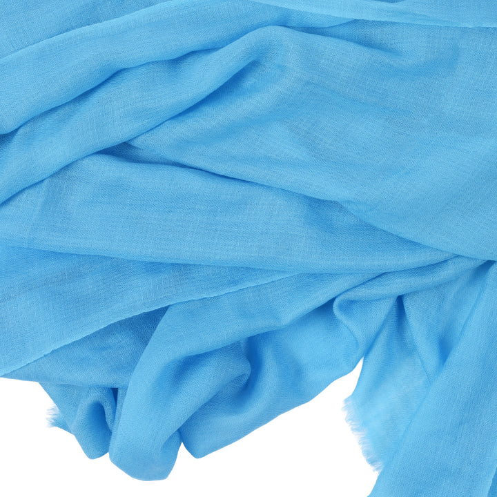 Handmade Cashmere Turquise Blue  Shawl  | Indigo Antiques