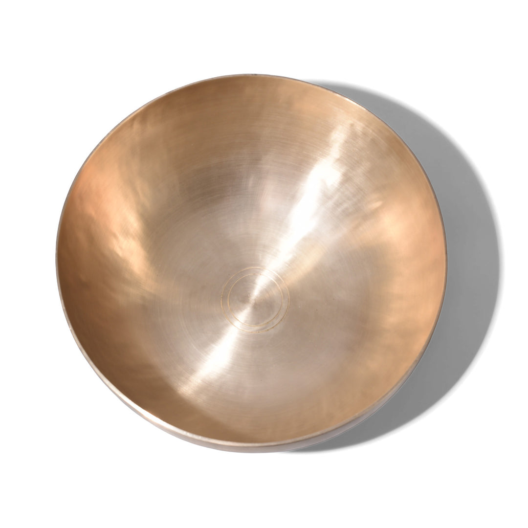 Interior Of Nepalese SInging Bowl
