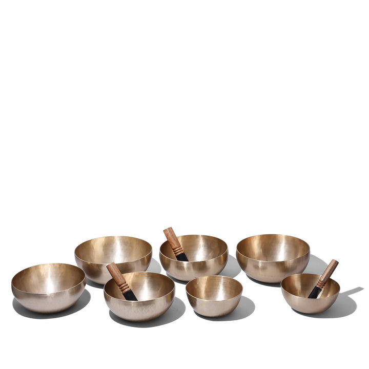Nepalese C2 Therapy Singing Bowl Chakra Set 7Pcs | Indigo Antiques