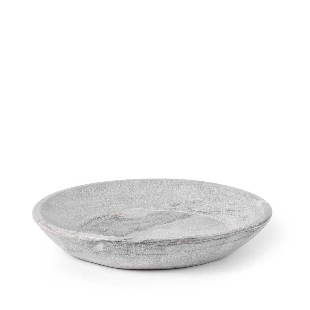 Old Carved Marble Bowl From Rajasthan | Indigo Antiques