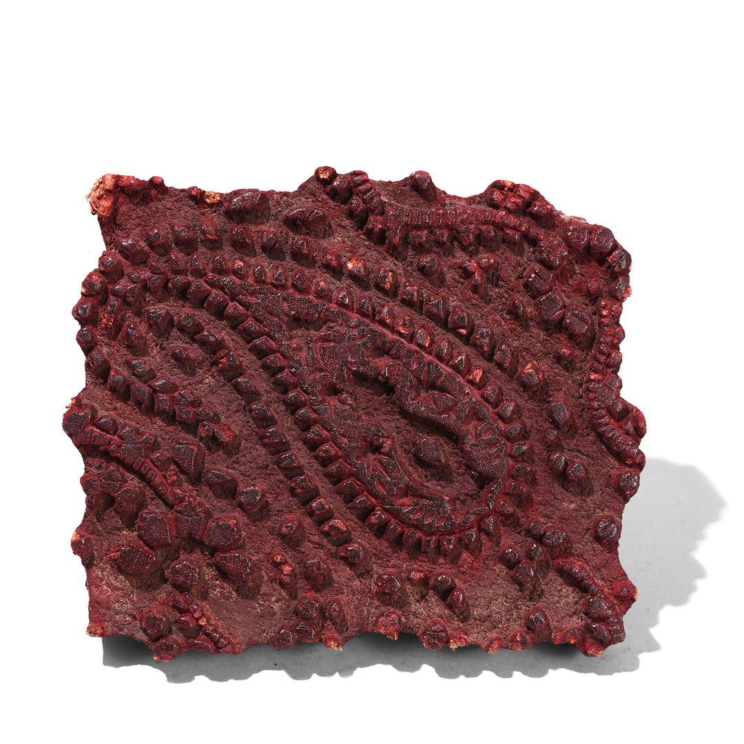 Old Paisley Textile Printing Block