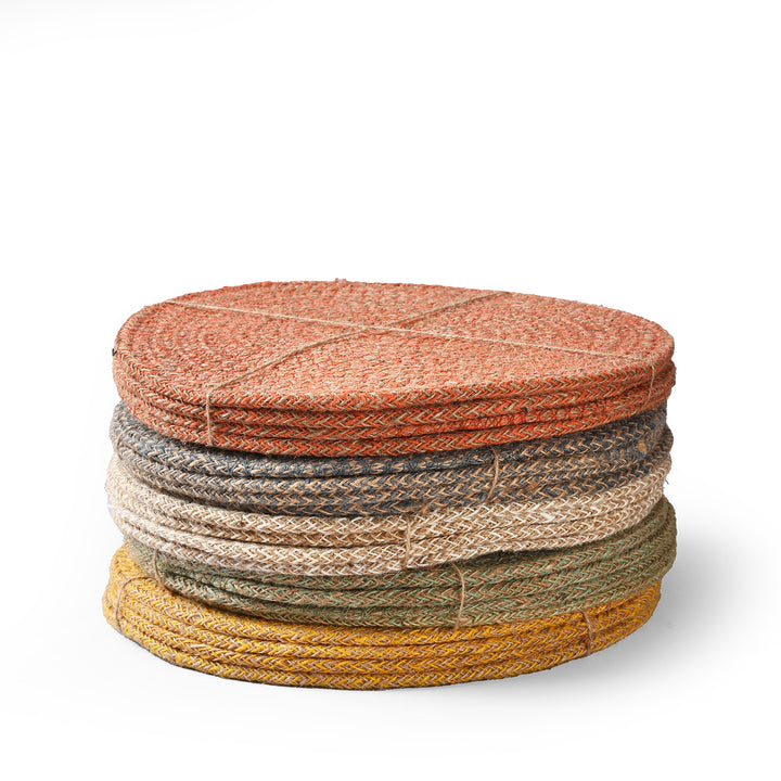 Indian Woven Placemat Set | Indigo Antiques