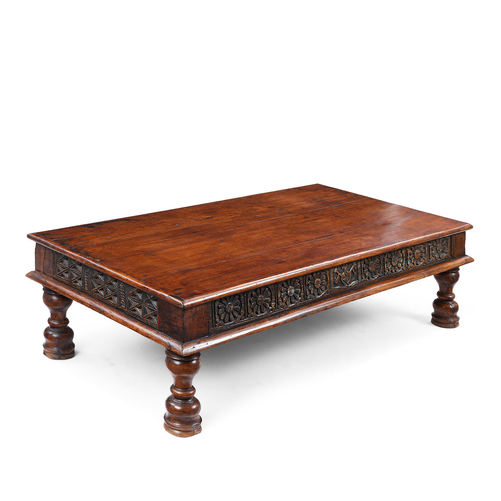 Reclaimed Teak Takhat Coffee Table