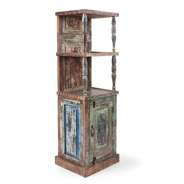 Reclaimed Teak Wood Bookshelf