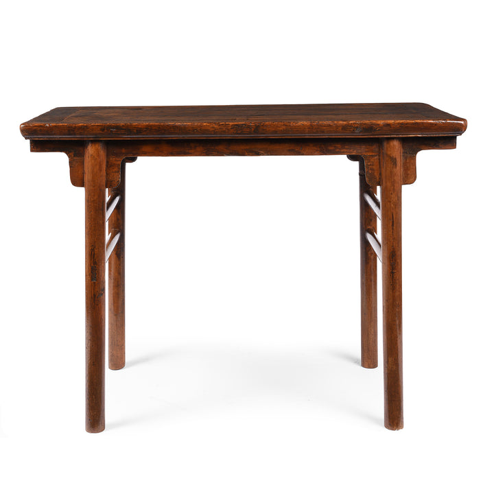 Antique Chinese Cypress Half Table | Indigo Antiques