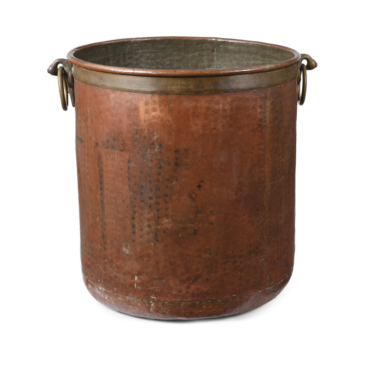 Antique Copper Water Pot From Kerala | Indigo Antiques