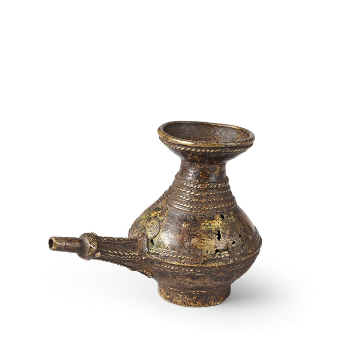 Antique Dhokra Brass Pot From Orissa Circa | Indigo Antiques