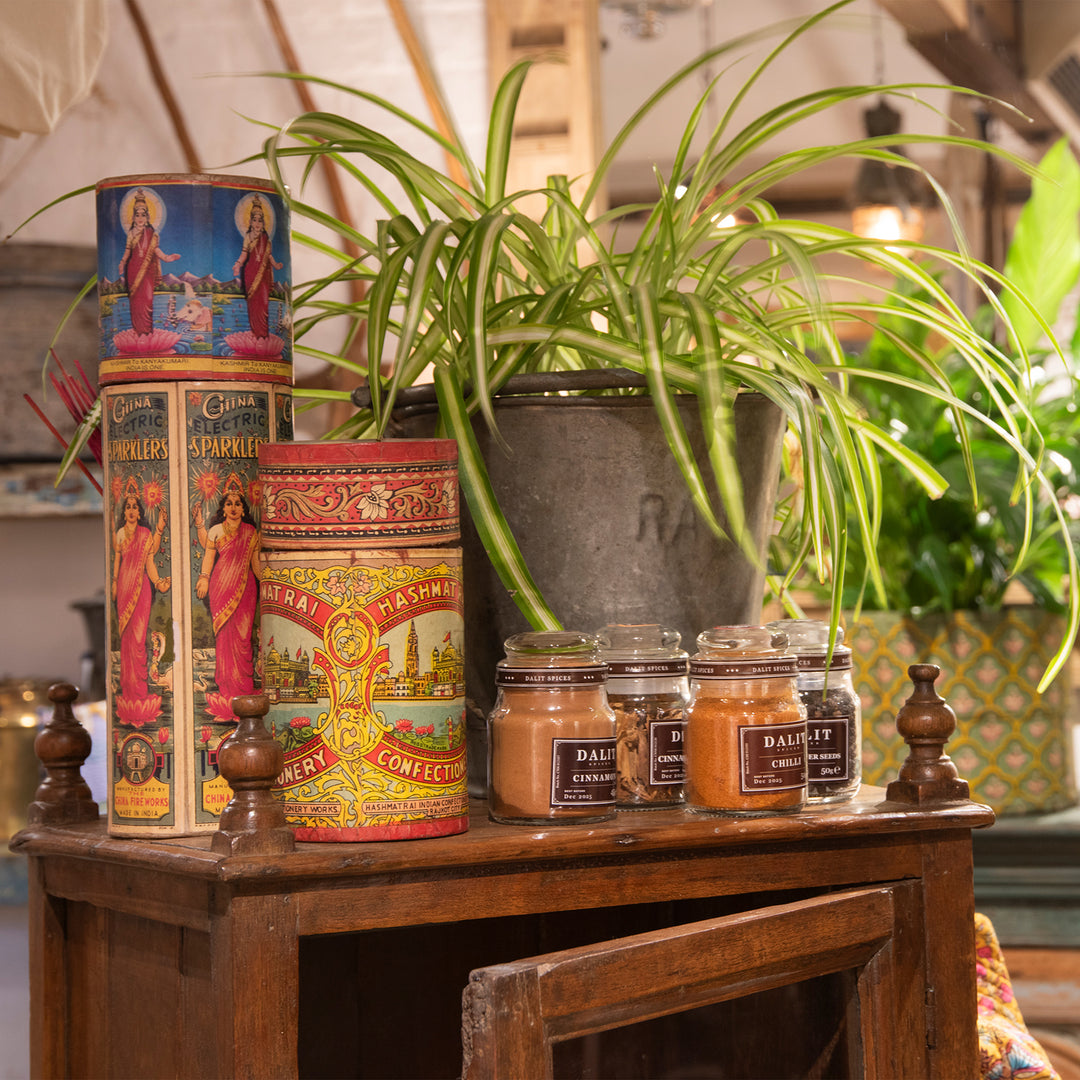 Vintage 1950'S Confectionery Box / Pencil Pot