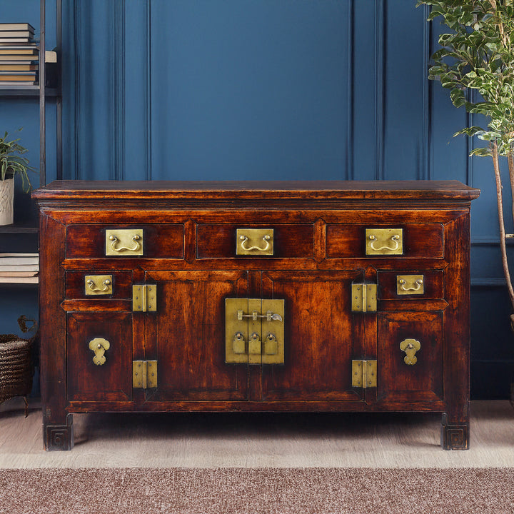 Elm & Catalpa Sideboard From Tianjin | Indigo Antiques