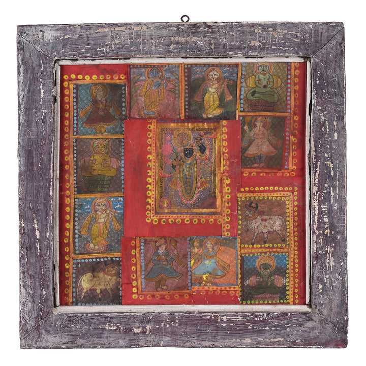 Sri Nathji & Jain Framed Prints - Nandi's & Buddha | Indigo Antiques