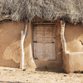 Wooden Stick Door From Jaisalmer - 19thC