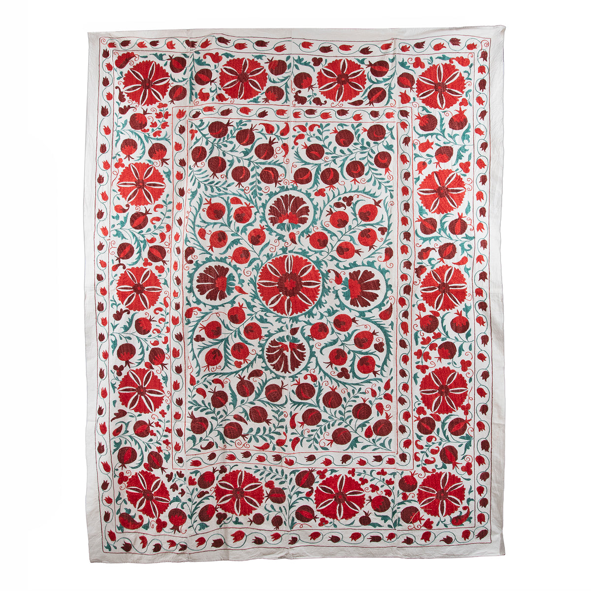 Embroidered Suzani Throw | Indigo Antiques