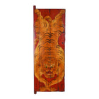 Painted Tibetan Tiger Door - 1940'S