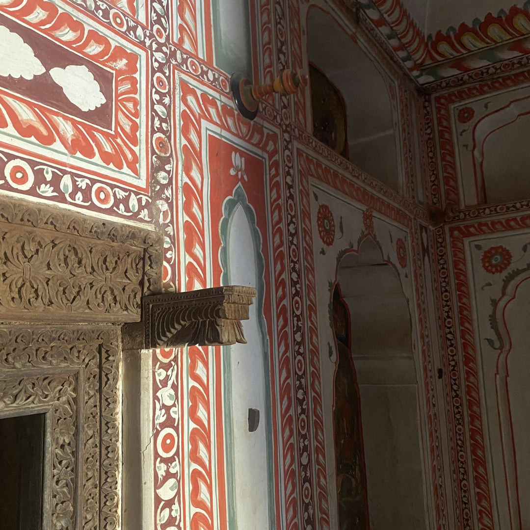 Indian Turban Hangers (khunti) in Shekhawati | Indigo Antiques