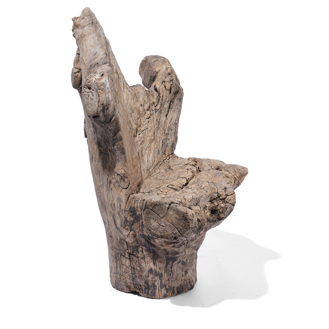 Vintage Chinese Poplar Root Chair | Indigo Antiques