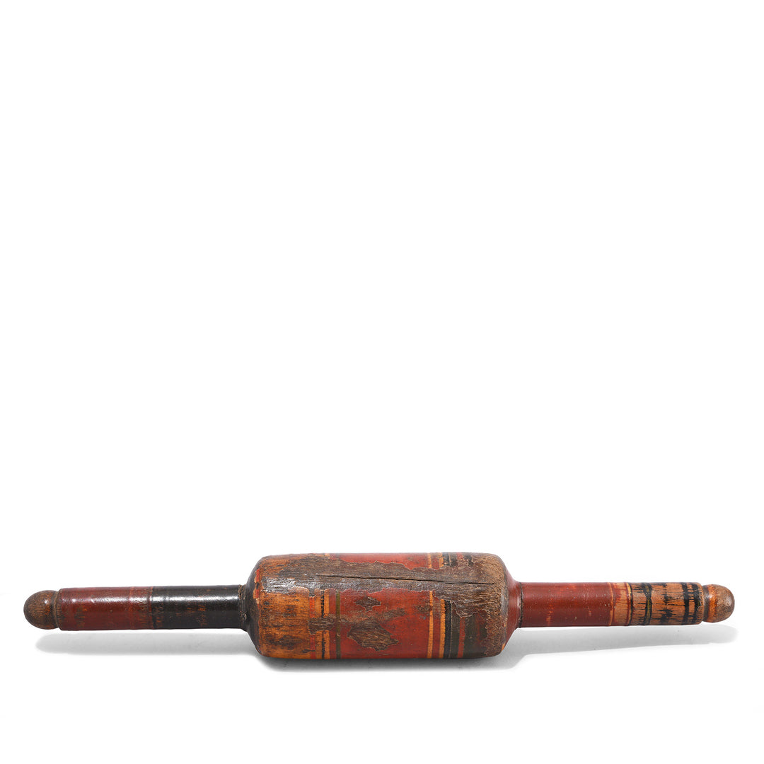 Vintage Lacquer Chapati Rolling Pin | Indigo Antiques