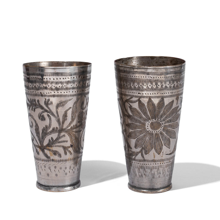 Vintage Lassi Cups from North India