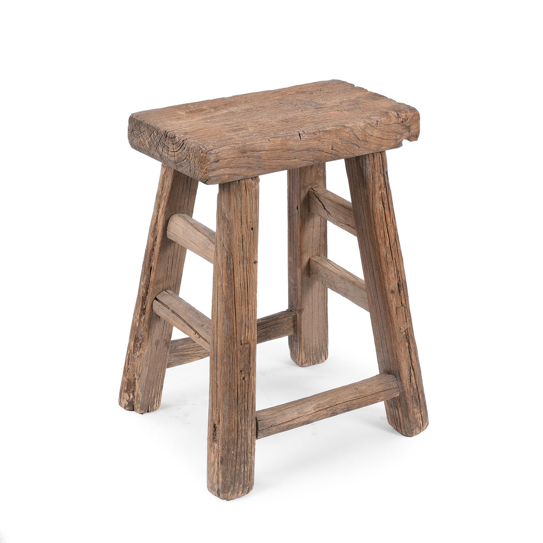 Chinese Elm Saddle Stool From Shanxi - 19thC | Indigo Antiques